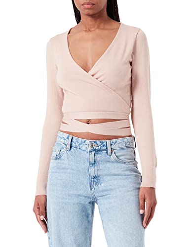 Mavi Damen V Neck Sweater Strickjacke, Rose dust, S/ von Mavi