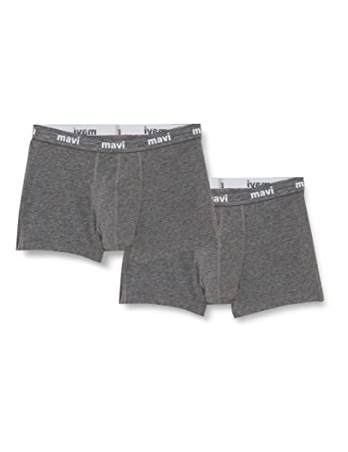 Mavi Herren Boxershorts, Grey Melange, M EU von Mavi