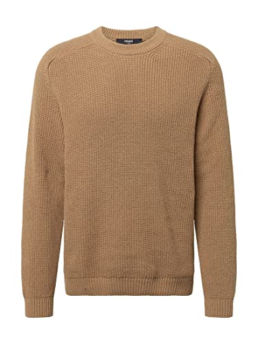 Mavi Herren Crew Neck Knit Sweatshirt, Burro, M/ von Mavi