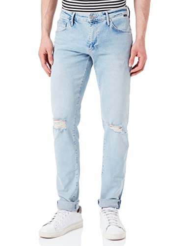 Mavi Herren James Jeans, Bleach Ripped Blue, 36/32 von Mavi