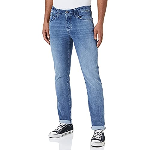 Mavi Herren James Jeans, Foggy Sky Blue, 36/34 von Mavi