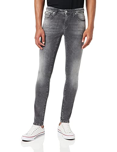 Mavi Herren James Skinny Jeans, Grau (Dark Grey Ultra Move 27591), 33W / 32L EU von Mavi