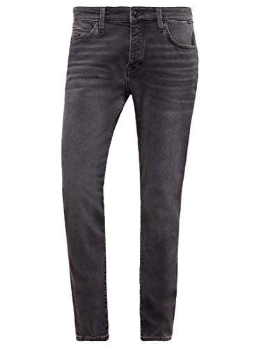 Mavi Herren YVES Jeans, Dark Smoke Black, 34W / 34L von Mavi