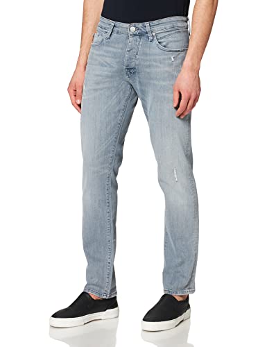 Mavi Herren YVES Skinny Jeans, Blau (mid Brushed Ultra Move 28700), 28W / 30L von Mavi