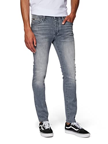 Mavi Herren Yves Jeans, Lt Grau Ultra Bewegen, 33/36 von Mavi