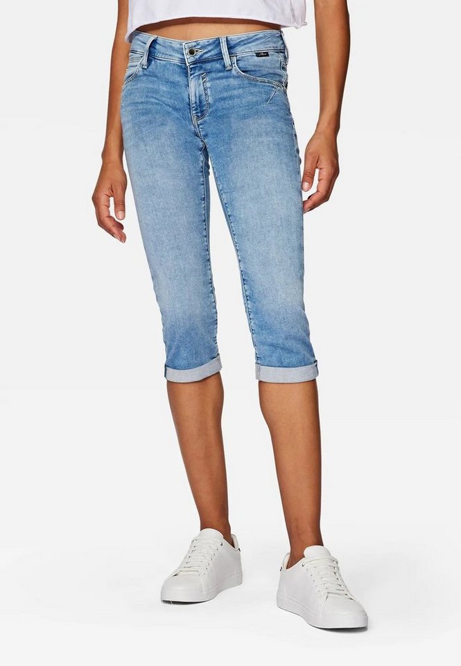 Mavi Jeansbermudas Alma Capri Leichte Denimqualität mit hohem Stretchanteil von Mavi