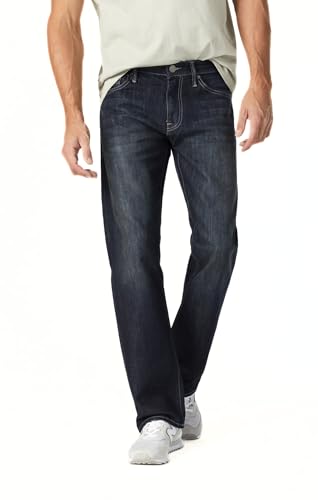 Mavi - Josh Bootcut Jeans für Herren, Kolorit Deep Stanford, Größe: 33W x 30L von Mavi