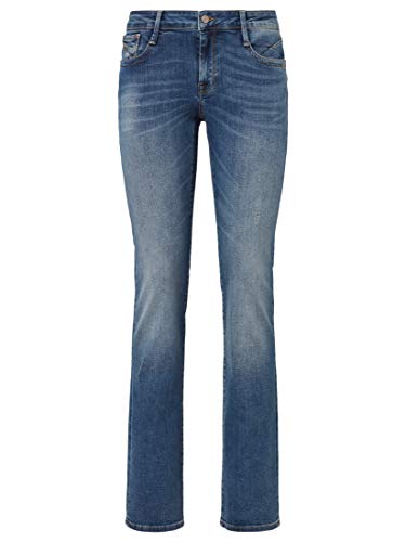 Mavi Olivia Damen Straight Jeans ,Blau (Dark Ink Glam 22488),W31/L36 (Herstellergröße: 31/36) von Mavi