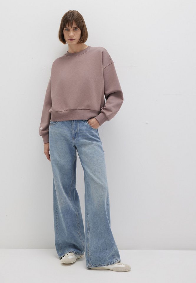 Mavi Rundhalspullover CREW NECK SWEATSHIRT Sweatshirt cropped von Mavi