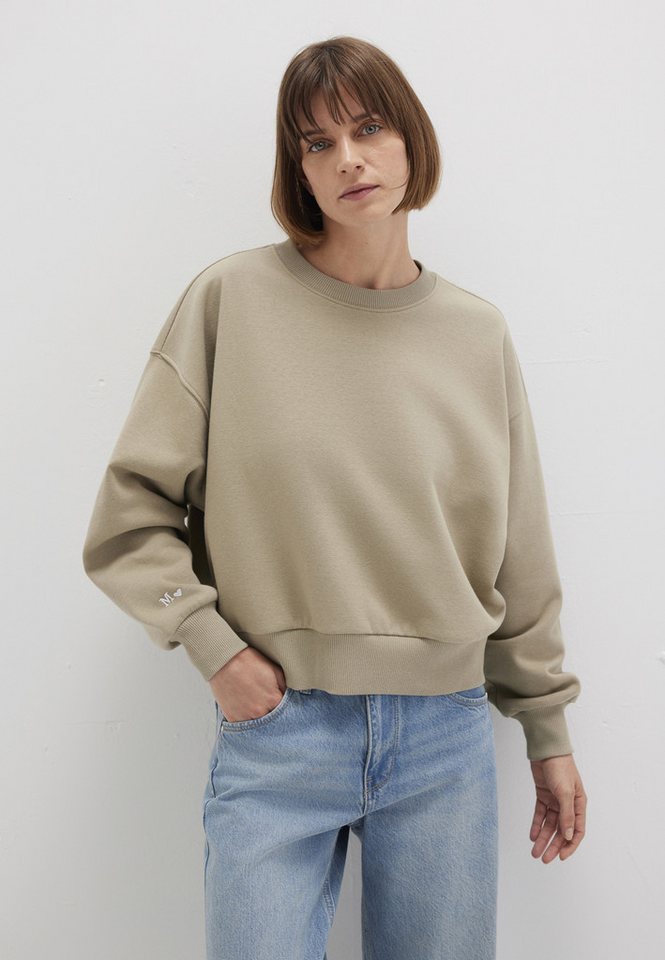 Mavi Rundhalspullover CREW NECK SWEATSHIRT Sweatshirt cropped von Mavi