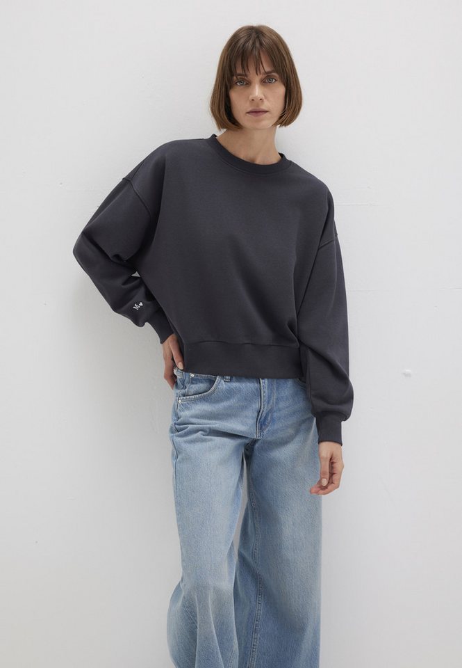 Mavi Rundhalspullover CREW NECK SWEATSHIRT Sweatshirt cropped von Mavi