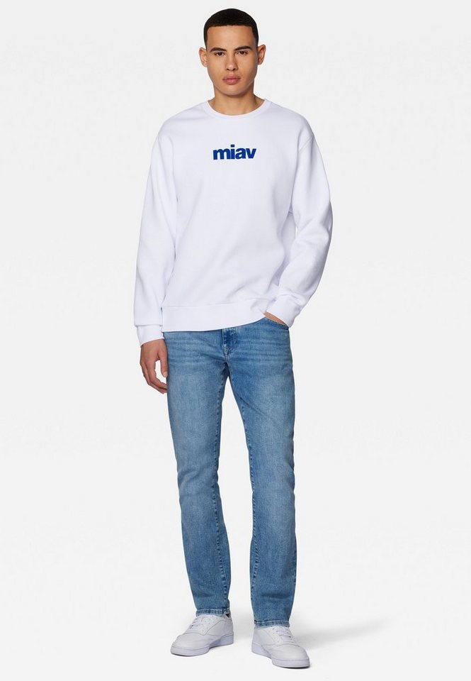 Mavi Rundhalspullover MIAV PRINTED SWEATSHIRT Pullover von Mavi