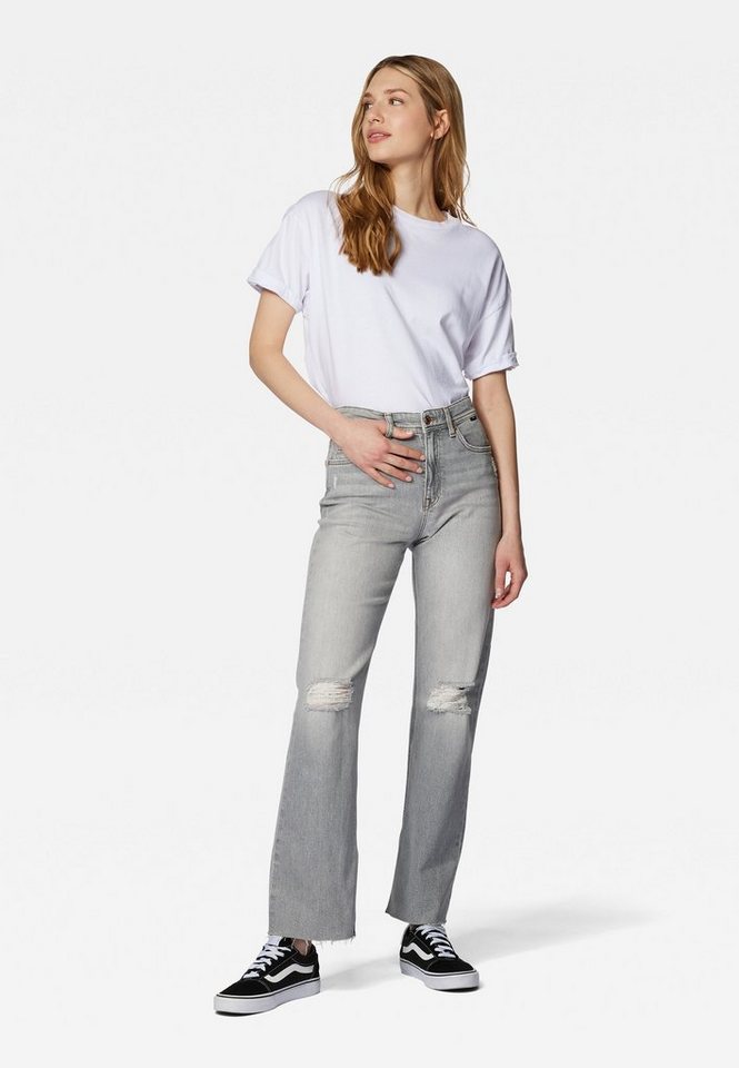 Mavi Straight-Jeans BARCELONA SLIT Straight Leg Jeans mit Schlitz von Mavi