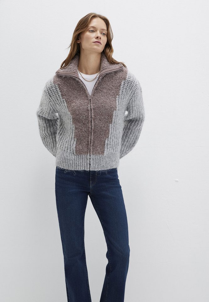 Mavi Strickpullover FULL ZIP SWEATER Sweatshirt mit Zip von Mavi