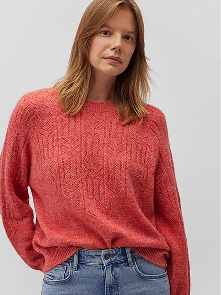Mavi Strickpullover Strickpullover Regular Fit Rundhals Soft Strickmuster CREW NECK SWEATER, antique white Mavi Strickpullover Strickpullover Regular Fit Rundhals Soft Strickmuster CREW NECK SWEATER, antique white von Mavi