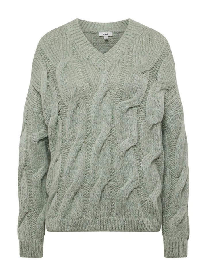 Mavi Strickpullover Strick Struktur Langarm Basic V NECK V NECK SWEATER von Mavi