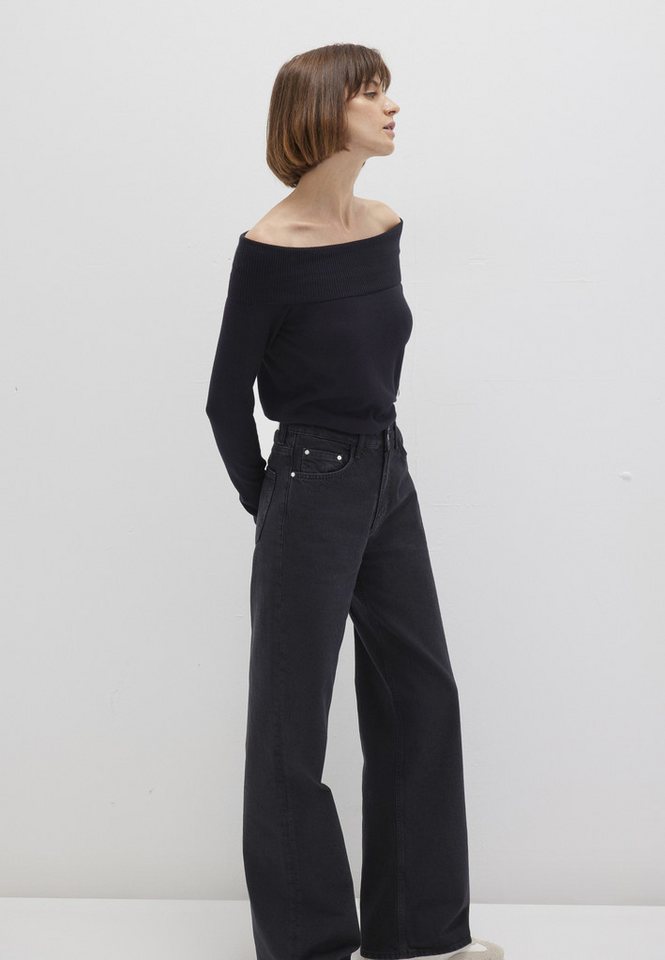 Mavi Strickpullover WIDE NECK SWEATER Pullover Offshoulder von Mavi