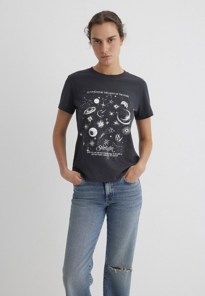 Mavi T-Shirt ASTROLOGY PRINTED TSHIRT Print T-Shirt von Mavi