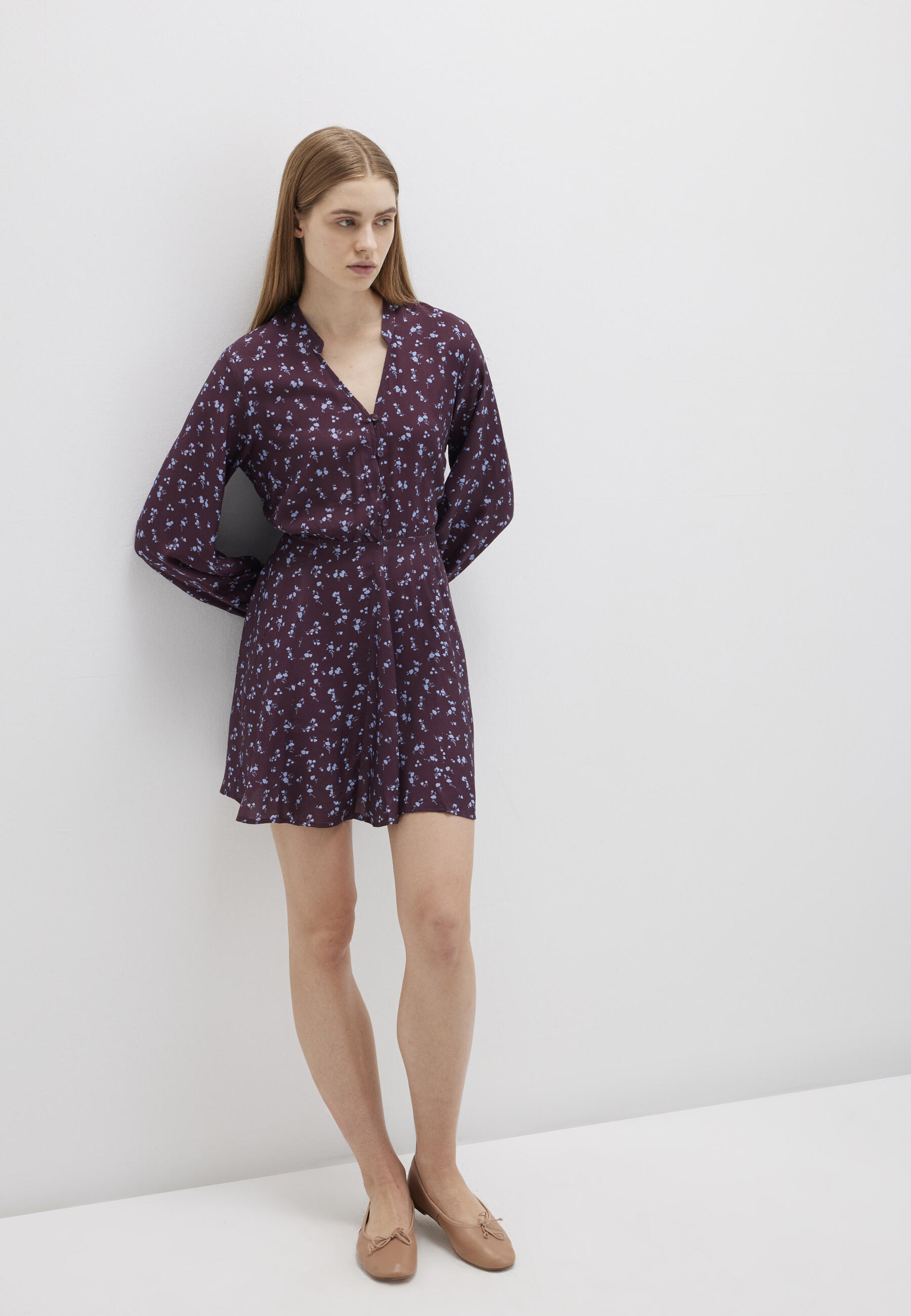 Mavi - WOVEN MINI DRESS winetasting floral print - Gr. - XS von Mavi