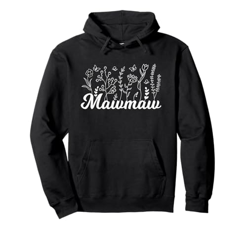 Maw Maw Damen Muttertag Blumen Mama Floral Mawmaw Pullover Hoodie von MawMaw Shirt For Women Mother's Day