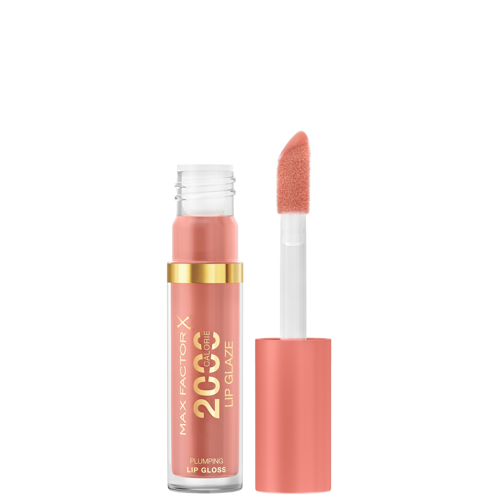 Max Factor 2000 Calorie Lip Glaze Full Shine Getönter Lipgloss 4,4 ml (Verschiedene Farbtöne) - 050 Guava Flair von Max Factor