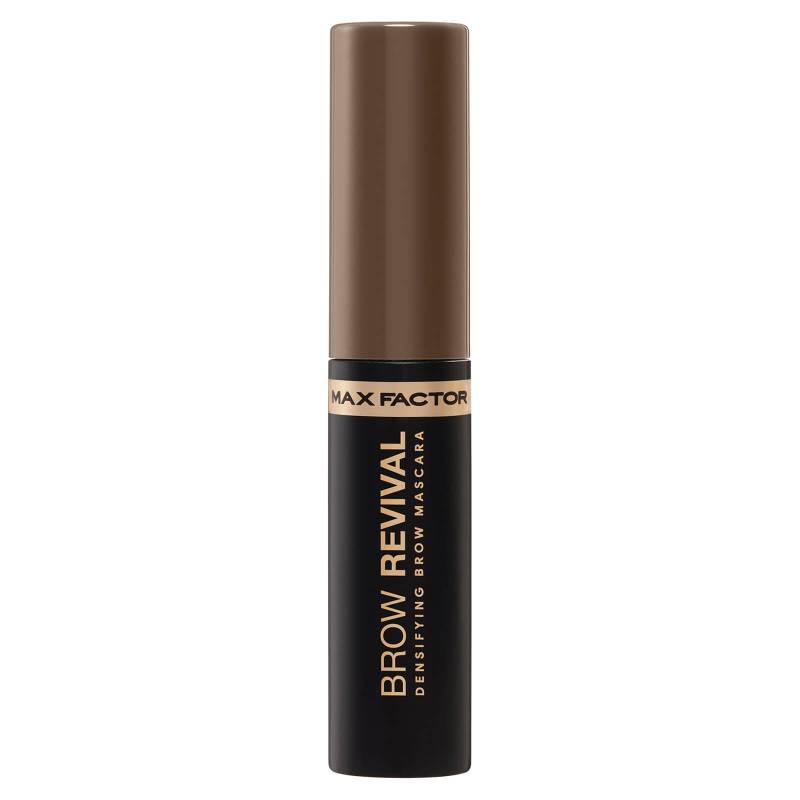 Max Factor Brow Revival Verdichtendes Augenbrauen Gel mit Ölen und Fasern 4,5 g (Verschiedene Farbtöne) - 002 Soft Brown von Max Factor
