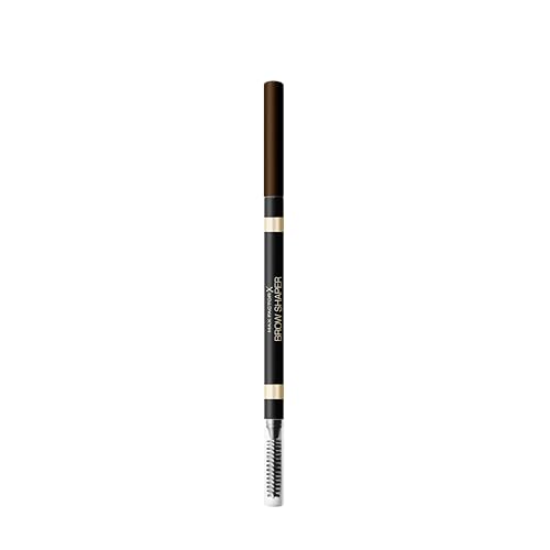 Max Factor Brow Shaper in 30 Deep Brown – Augenbrauenstift mit Bürste – Präzises & einfaches Definieren der Augenbrauen, 1 Stück (1er Pack) von Max Factor