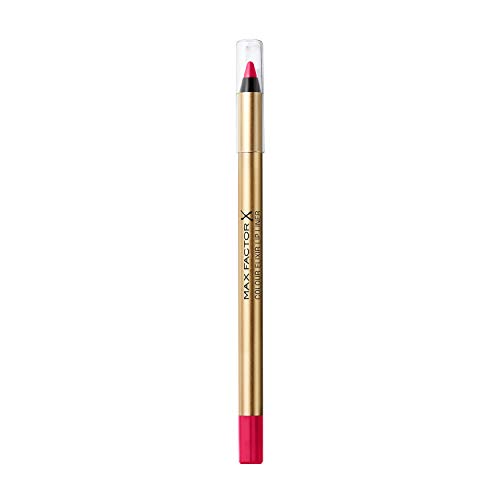 Max Factor Colour Elixir Lip Liner Ruby Red 12 - Perfekt definierte Lippenkontur für formvollendete, in Szene gesetzte Lippen - Mit geschmeidigem Auftrag von Max Factor