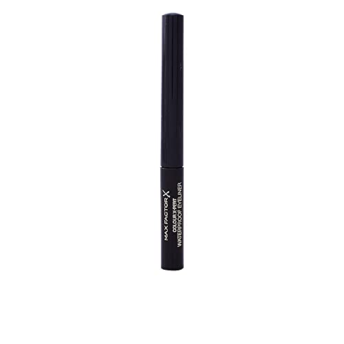 Max Factor Colour X-Pert Waterproof Eyeliner Deep Black 01 – Flüssig Eyeliner Schwarz – Für das perfekte Cat Eye – 1 x 2 ml von Max Factor