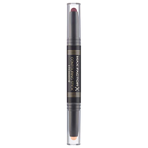Max Factor - Contouring Stick Eyeshadow - Double Eyeshadow Stick - Burgunderrot - Pink Sand von Max Factor