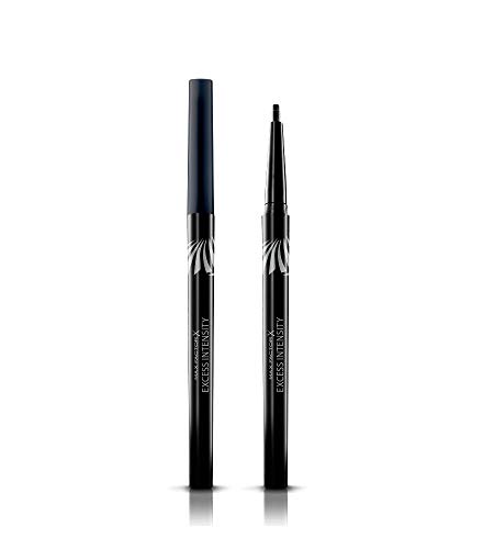 Max Factor Excess Intensity Longwear Eyeliner Charcoal – Wasserfester Eyeliner zum Drehen – Für den perfekten Lidstrich – Farbe Schwarz – 1 x 2 g von Max Factor