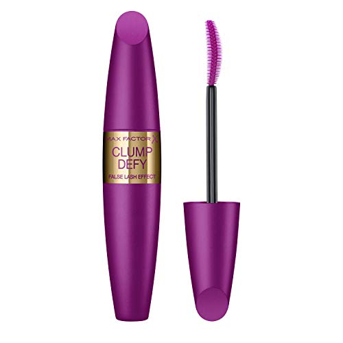 Max Factor False Lash Effect Clump Defy Mascara, 001 Black, Wimperntusche für dramatisches Volumen und Länge, Anti-Clump-Bürste für perfekte Wimperntrennung ohne zu verklumpen, 13 ml von Max Factor