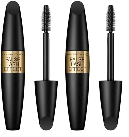 Max Factor False Lash Effect Mascara Schwarz/Braun – Wimperntusche für maximale Länge & volle Wimpern – Definition bis in die Spitzen – 1 x 13 ml | 13ml (2er Pack) von Max Factor