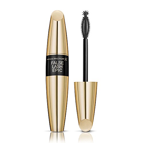 Max Factor False Lash Epic Mascara Schwarz – Wimperntusche mit innovativer 3 Zonen Bürste für Volumen und Vergrößerung kleinster Wimpern – 1 x 13 ml von Max Factor