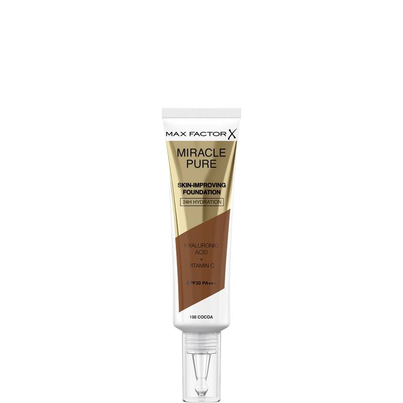 Max Factor Miracle Pure Skin Improving Foundation 30ml (Various Shades) - Cocoa von Max Factor