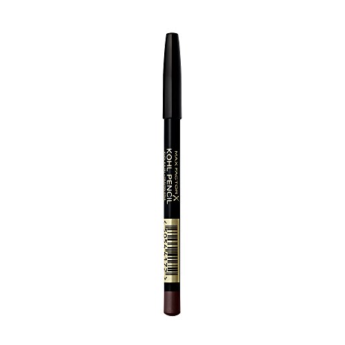 Max Factor Kohl Kajal Brown 30 – Brauner Kajal perfekt für Smokey Eyes – Lidstrich auftragen leicht gemacht – 1 x 4 ml von Max Factor