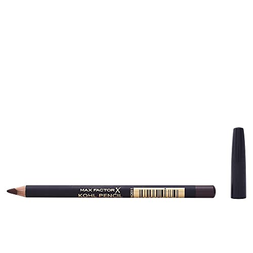 Max Factor Kohl Kajal Brown 30 – Brauner Kajal perfekt für Smokey Eyes – Lidstrich auftragen leicht gemacht – 1 x 4 ml von Max Factor