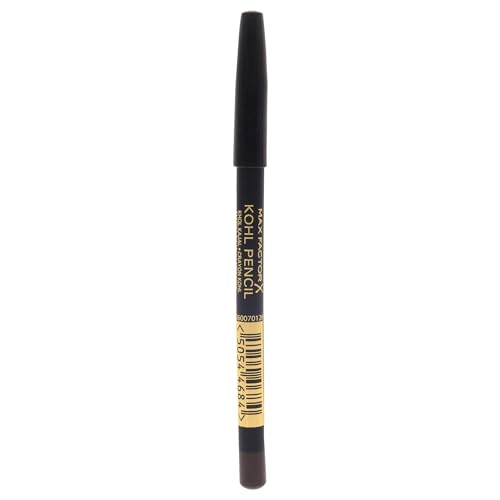 Max Factor Kohl Kajal Brown 30 – Brauner Kajal perfekt für Smokey Eyes – Lidstrich auftragen leicht gemacht – 1 x 4 ml von Max Factor