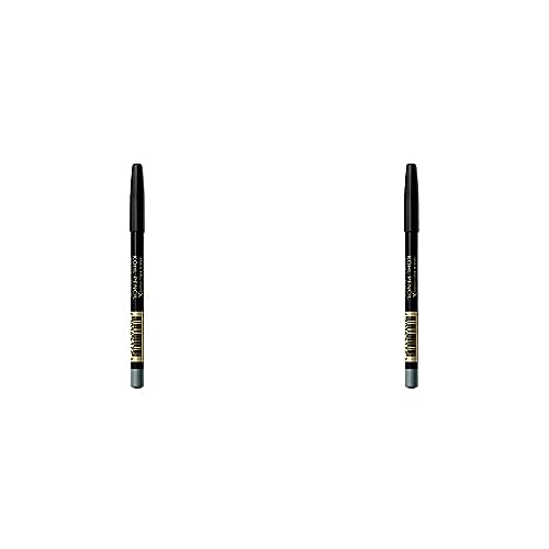 Max Factor Kohl Kajal Olive 70 – Grüner Kajal perfekt für Smokey Eyes – Lidstrich auftragen leicht gemacht – 1 x 4 ml (Packung mit 2) von Max Factor