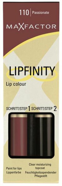 Max Factor Lipfinitiy 110 Passionate 2,3 ml von Max Factor