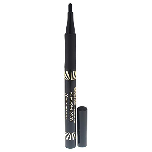 Max Factor Masterpiece High Precision Liquid Eyeliner Velvet Black 01 – Flüssig Eyeliner Schwarz – Präzises Auftragen für das perfekte Cat Eye – 1 x 1 g von Max Factor