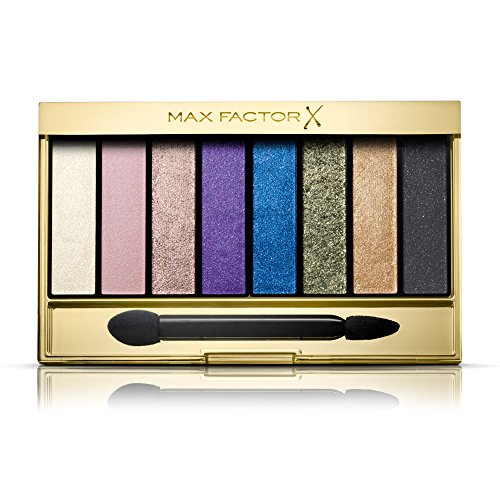 Max Factor Masterpiece Nude Palette Orchid Nudes 04 – Lidschatten-Palette mit 8 bunten und neutralen Tönen mit seidig-mattem und schimmerndem Finish von Max Factor