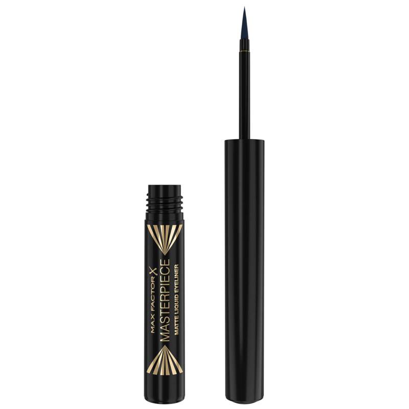 Max Factor Masterpiece Waterproof Matte Liquid Eyeliner 1.7ml (Various Shades) - Navy von Max Factor