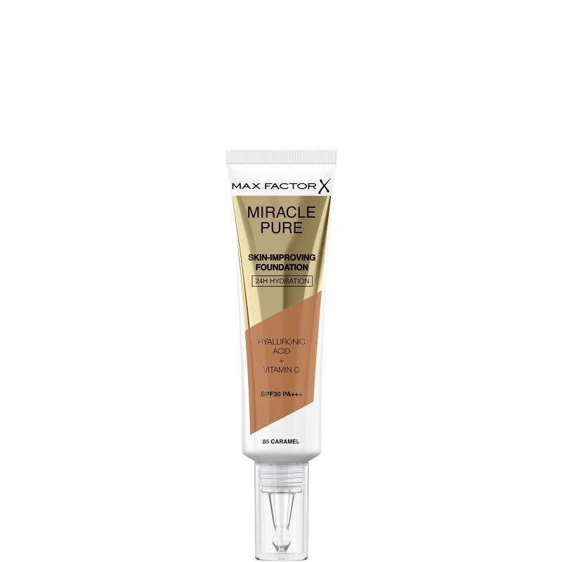 Max Factor Miracle Pure Skin Improving Foundation 30ml (Various Shades) - Caramel von Max Factor