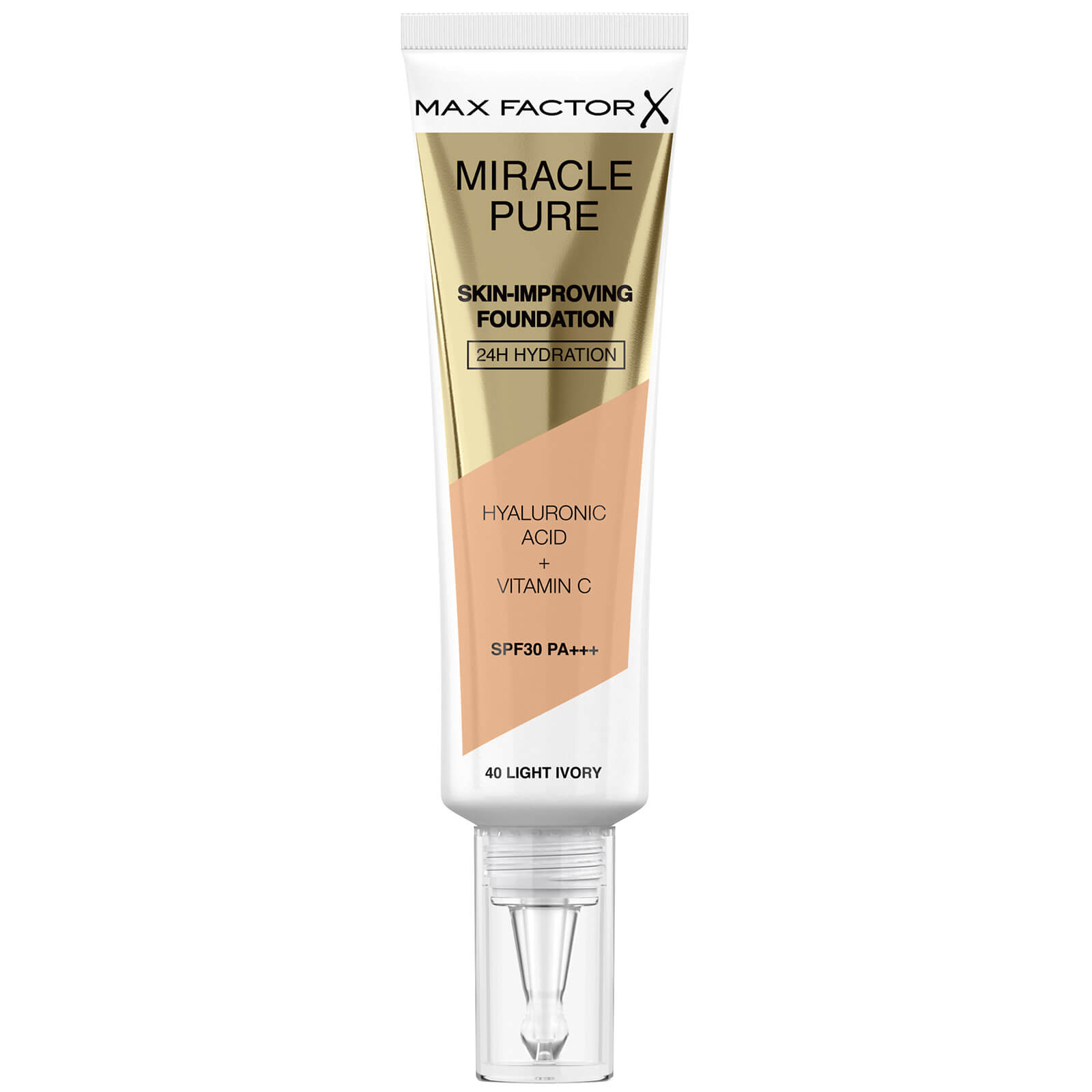 Max Factor Miracle Pure Skin Improving Foundation 30ml (Various Shades) - Deep Bronze von Max Factor