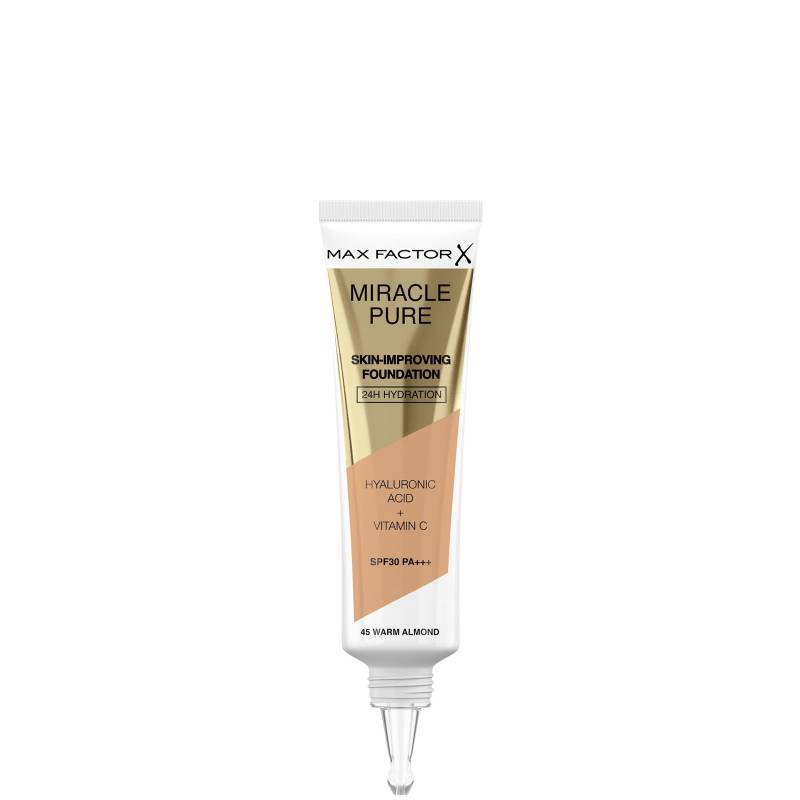Max Factor Miracle Pure Skin Improving Foundation 30ml (Various Shades) - Warm Almond von Max Factor