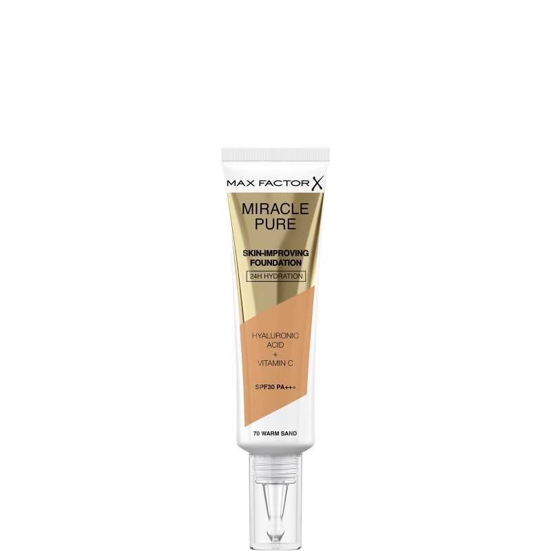Max Factor Miracle Pure Skin Improving Foundation 30ml (Various Shades) - Warm Sand von Max Factor