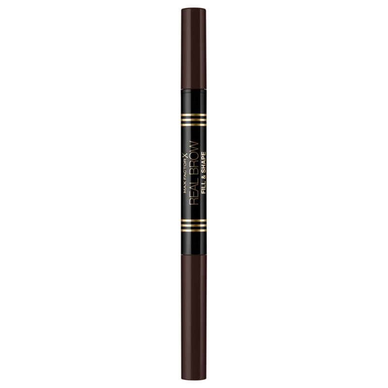 Max Factor Real Brow Fill and Shape Augenbrauenstift (Verschiedene Farbtöne) - Deep Brown von Max Factor