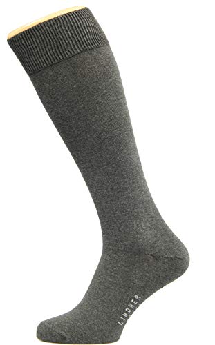 Max Lindner 5 Paar Hochwertige Kniestrümpfe Socken Qualität seit 1921 (39-41, grau) von Max Lindner
