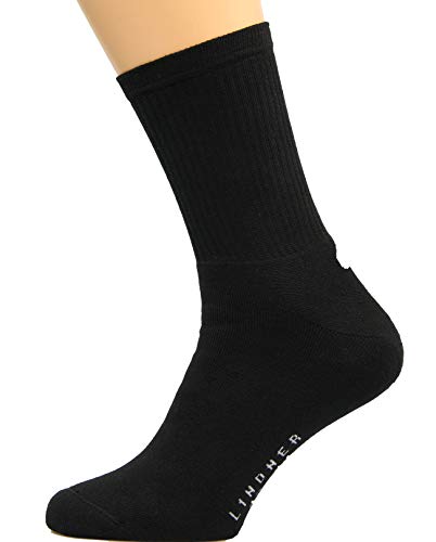 Max Lindner 5 Paar Sportsocken (42-44, schwarz) von Max Lindner